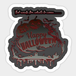 halloween days funny Sticker